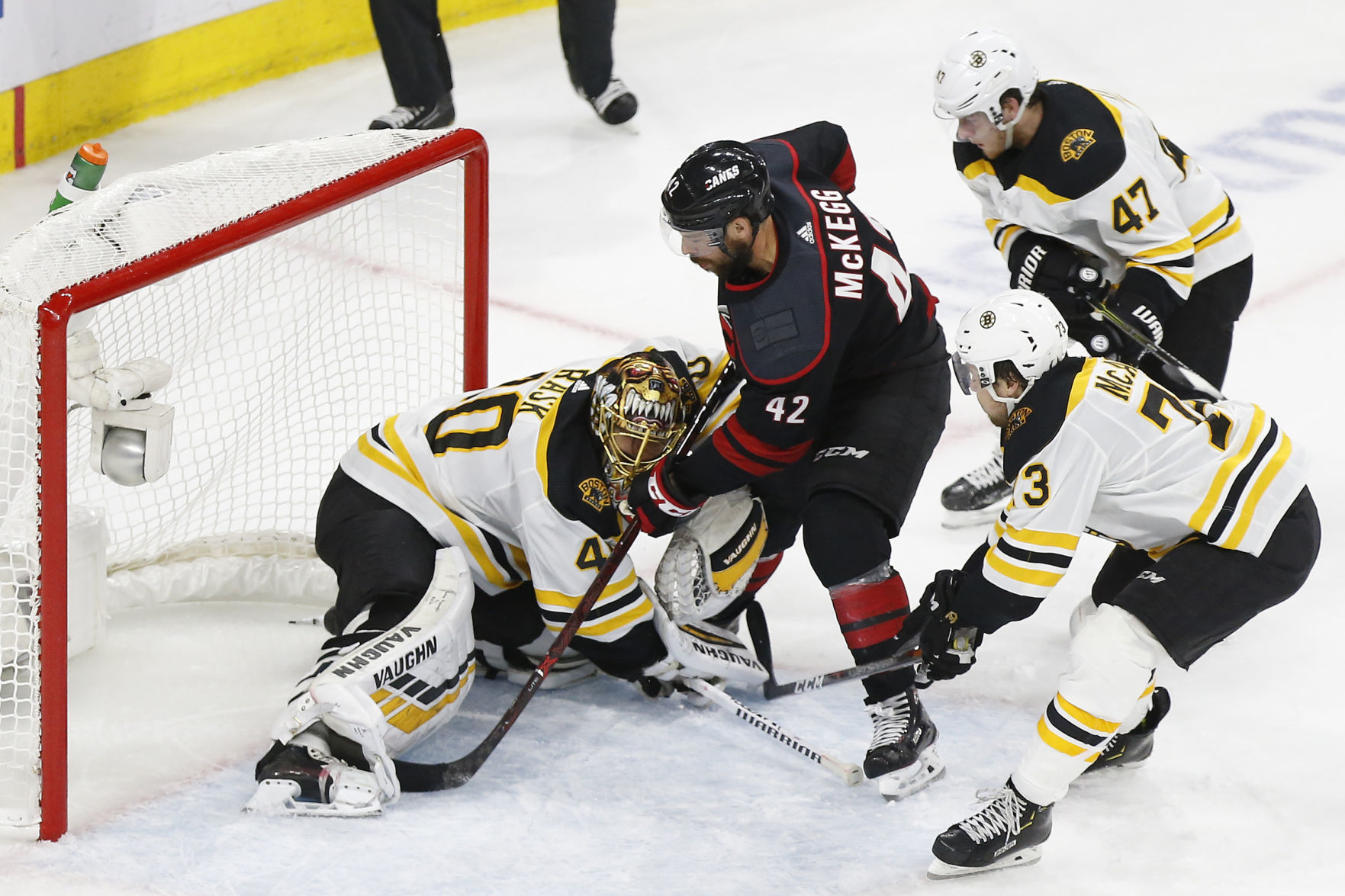 NHL: Stanley Cup Playoffs-Boston Bruins at Carolina Hurricanes